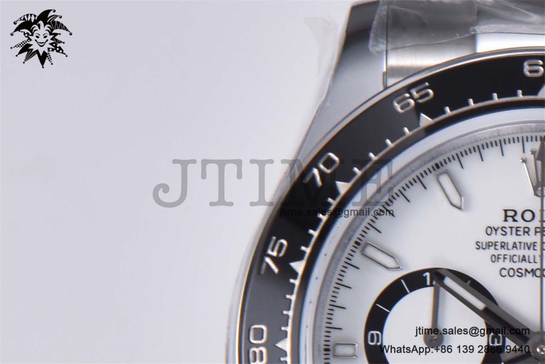 Daytona 126500 QF 1:1 Best Edition 904L Steel White Dial on SS Braclet SA4131 - Image 8