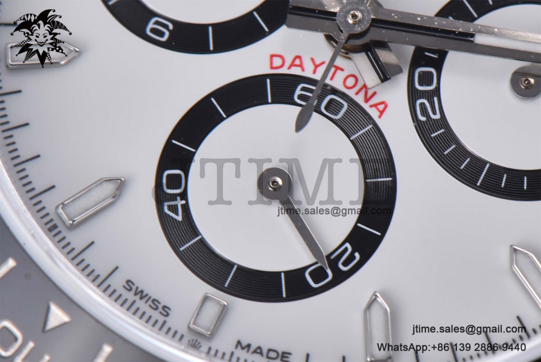 Daytona 126500 QF 1:1 Best Edition 904L Steel White Dial on SS Braclet SA4131 - Image 13
