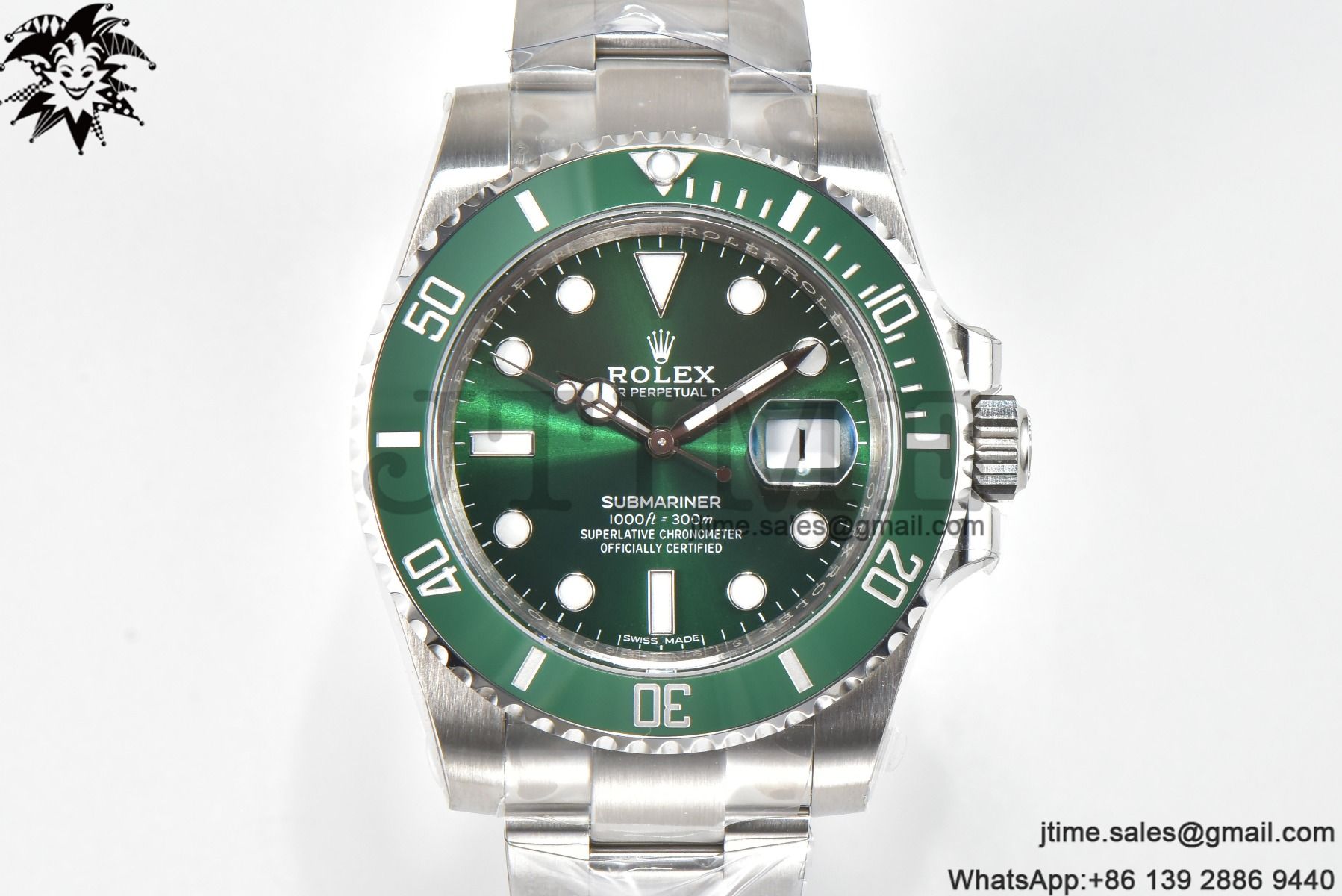 Submariner Hulk 116610 LV Green Ceramic ARF 1:1 Best Edition 904L SS Case and Bracelet VS3135 - Image 7