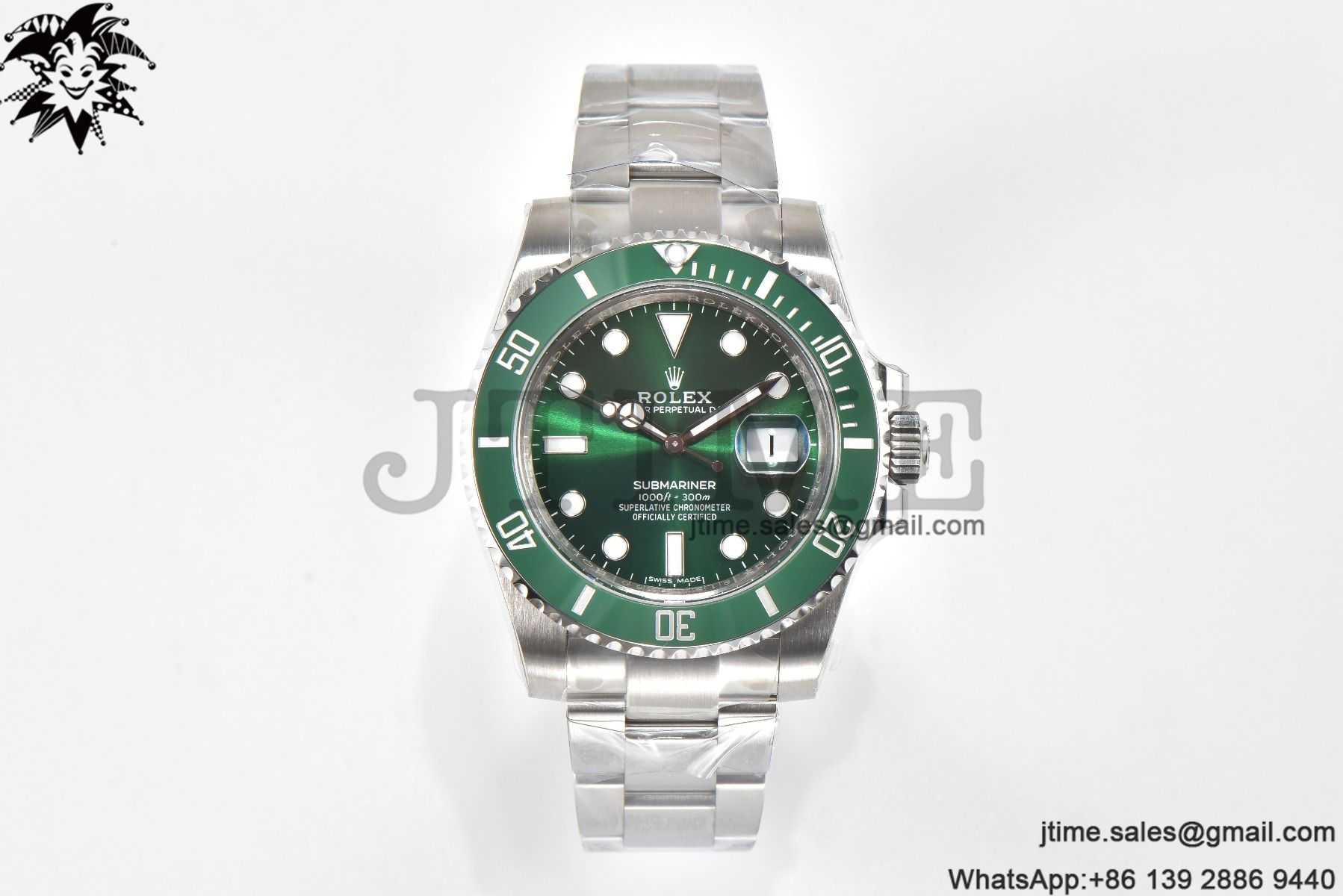 Submariner Hulk 116610 LV Green Ceramic ARF 1:1 Best Edition 904L SS Case and Bracelet VS3135 - Image 2