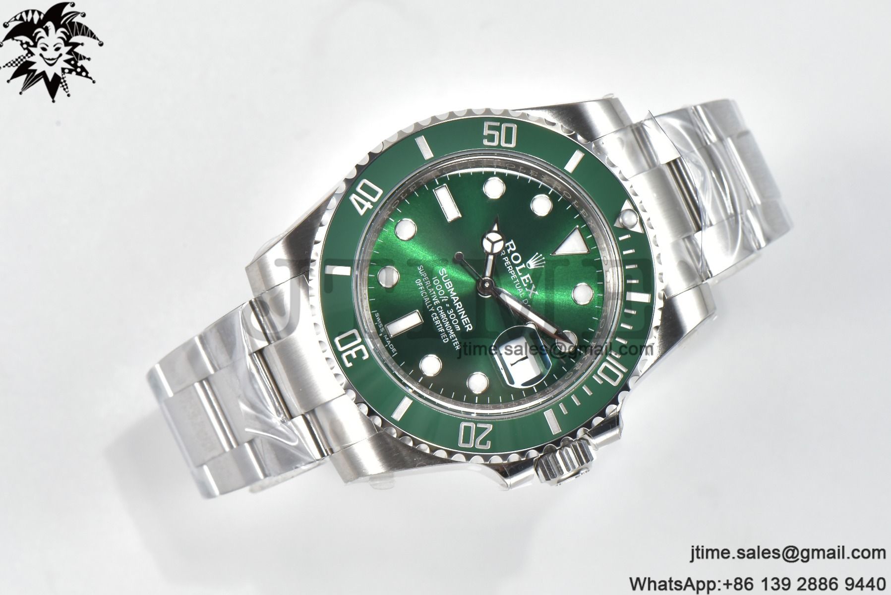 Submariner Hulk 116610 LV Green Ceramic ARF 1:1 Best Edition 904L SS Case and Bracelet VS3135 - Image 3