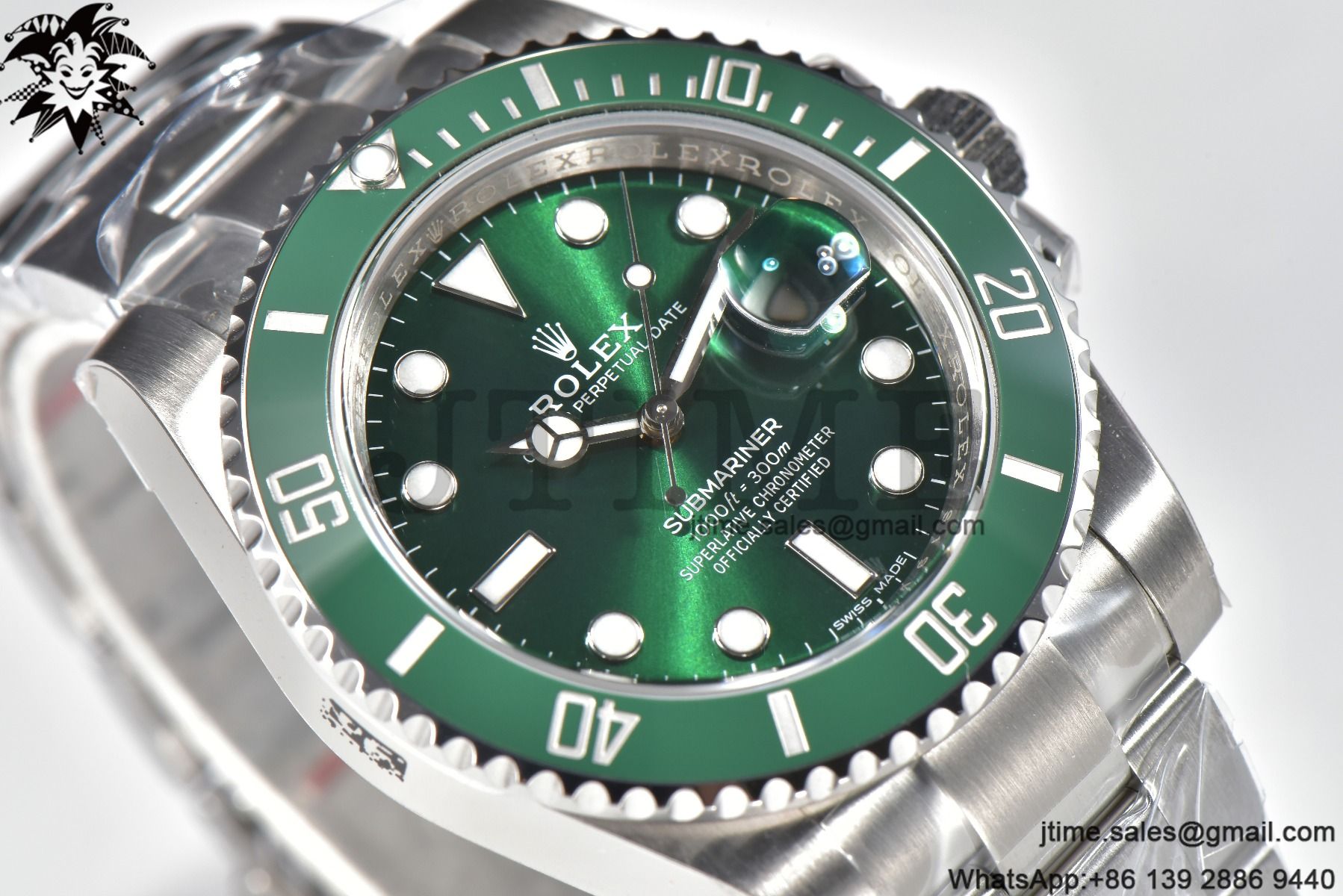 Submariner Hulk 116610 LV Green Ceramic ARF 1:1 Best Edition 904L SS Case and Bracelet VS3135 - Image 5