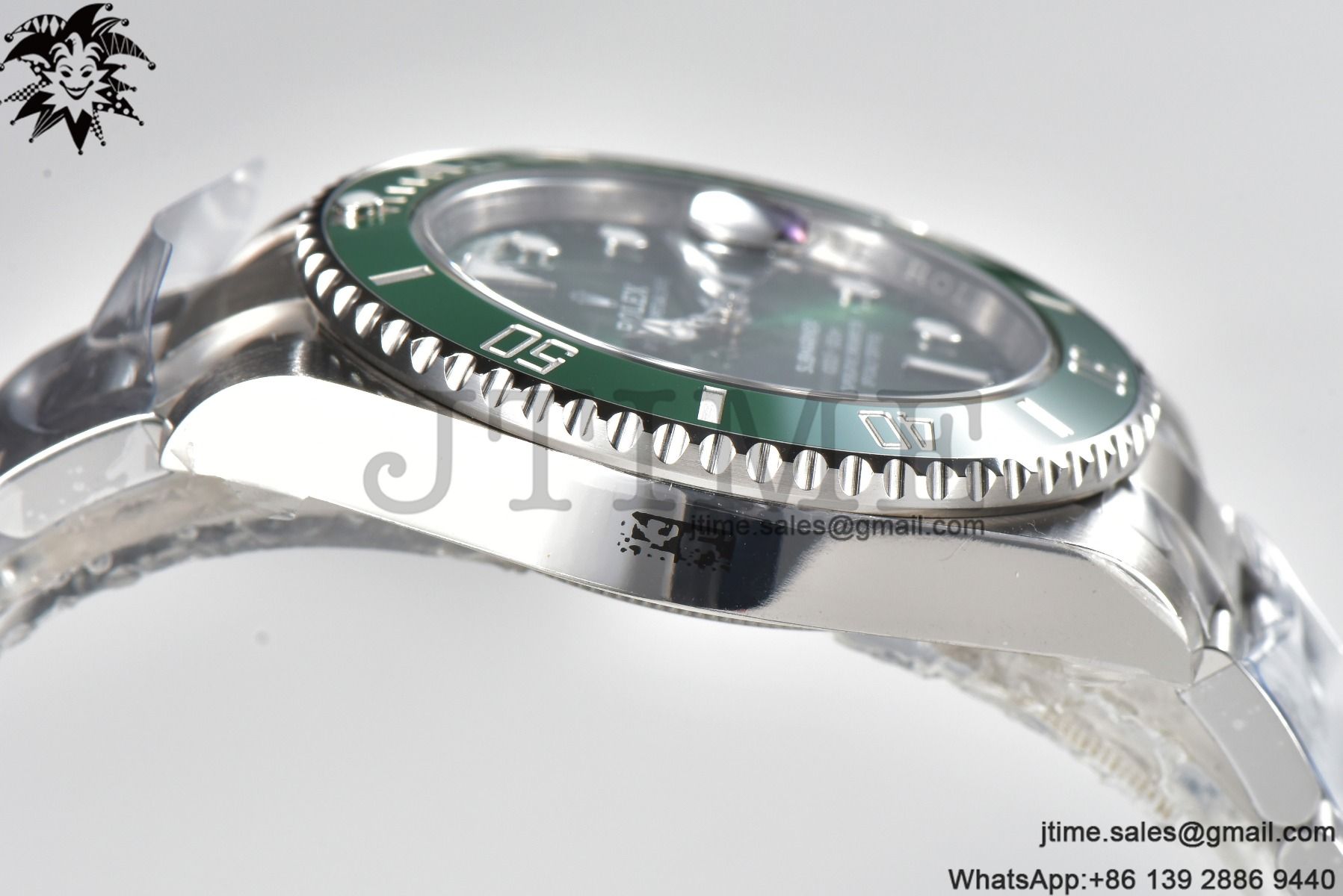 Submariner Hulk 116610 LV Green Ceramic ARF 1:1 Best Edition 904L SS Case and Bracelet VS3135 - Image 8