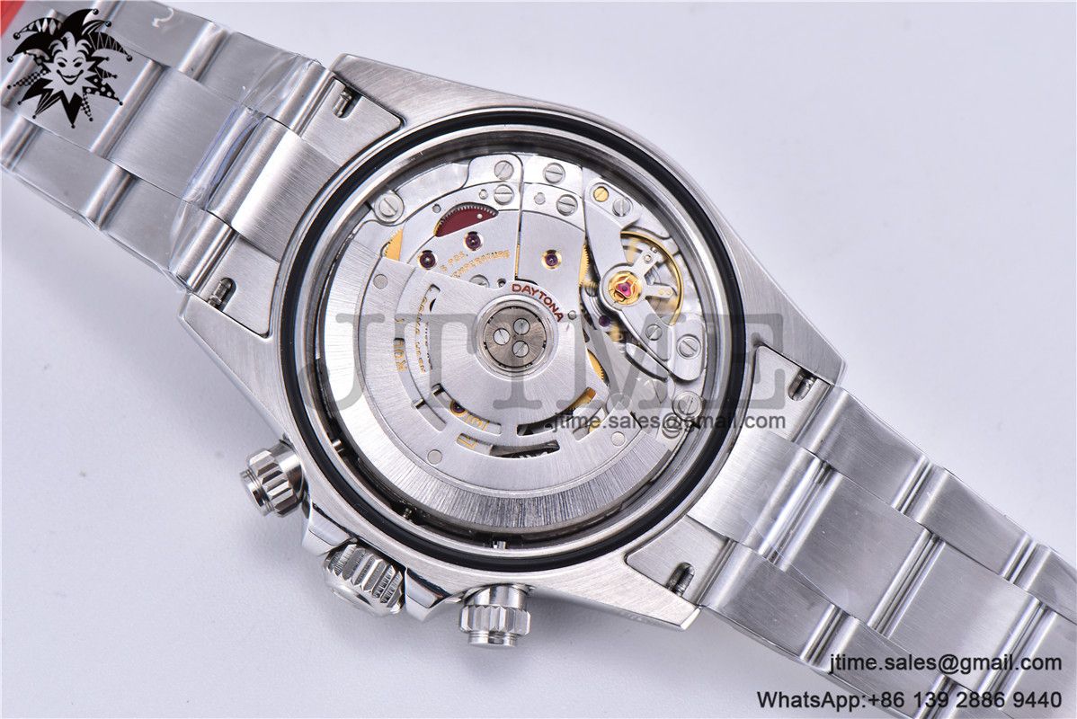 Daytona 116500 Noob 1:1 Best Edition 904L SS Case and Bracelet White Dial SA4130 V4 - Image 14