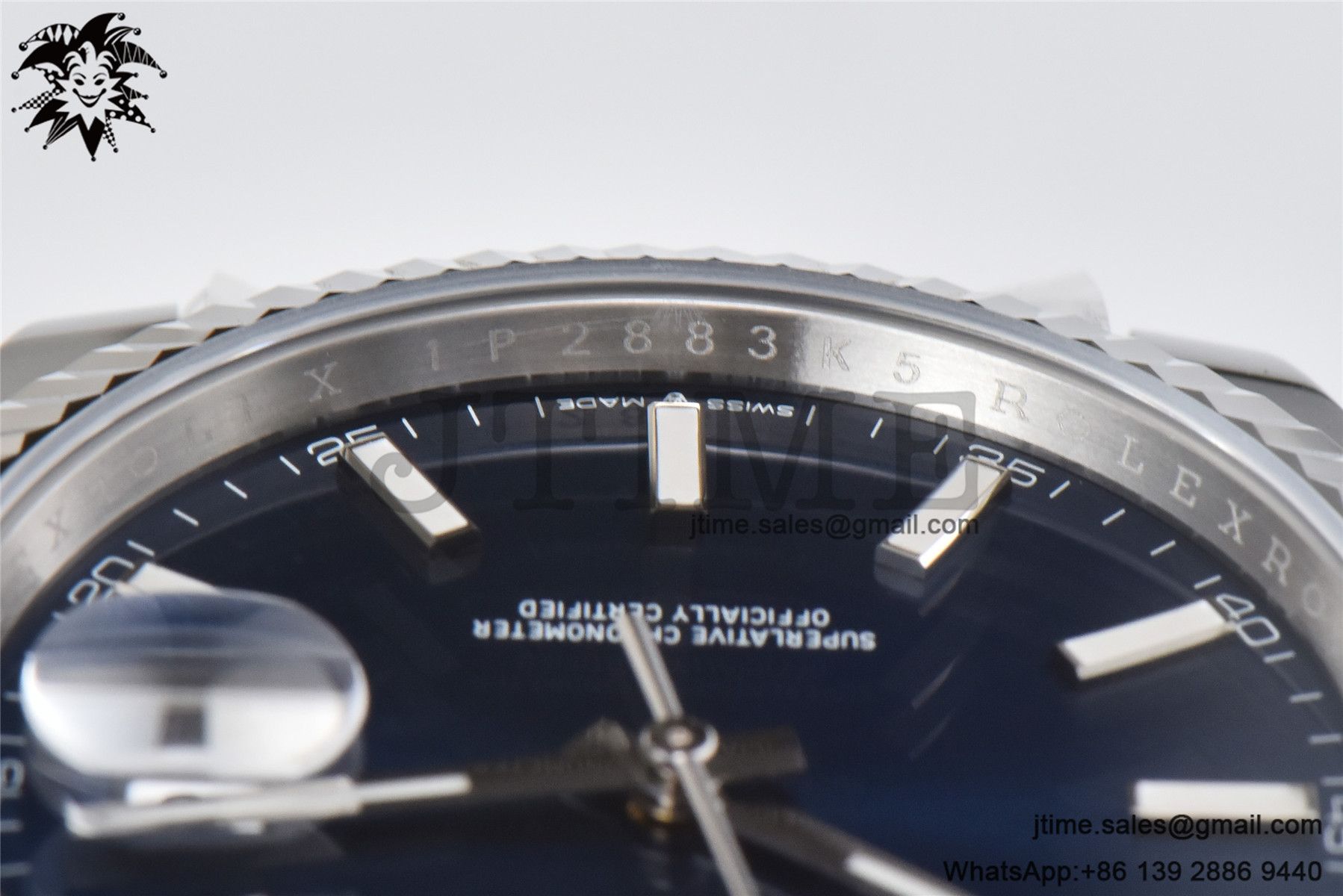 DateJust 126334 904L SS Clean Factory Best Edition Blue Dial on Oyster Bracelet S3235 - Image 10