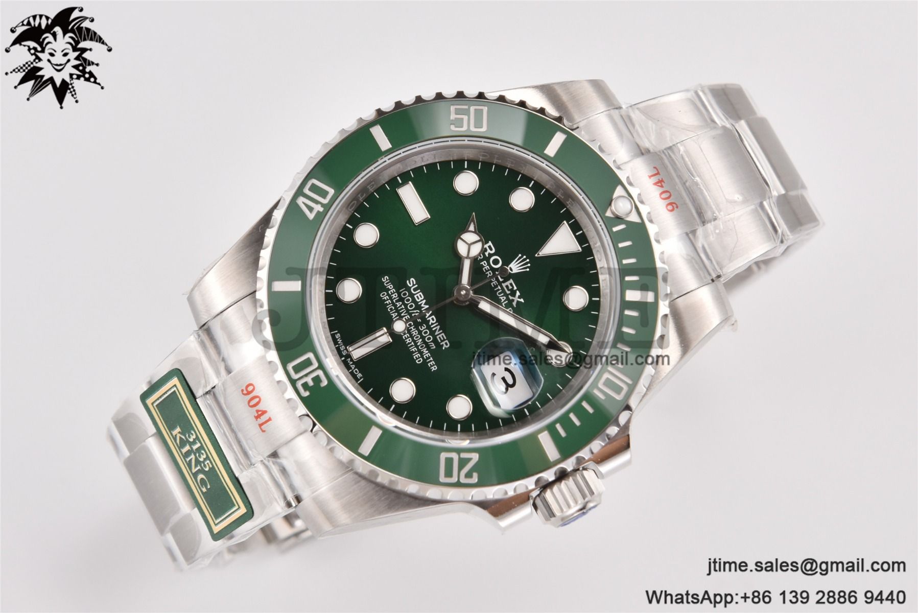 Submariner 116610 LV Green Ceramic NOOB V10 - Image 6