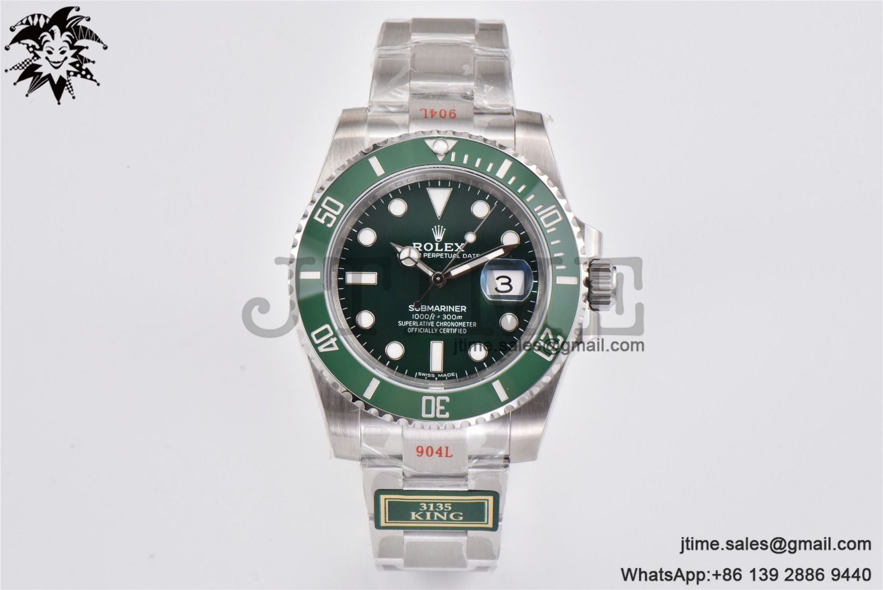 Submariner 116610 LV Green Ceramic NOOB V10 - Image 3
