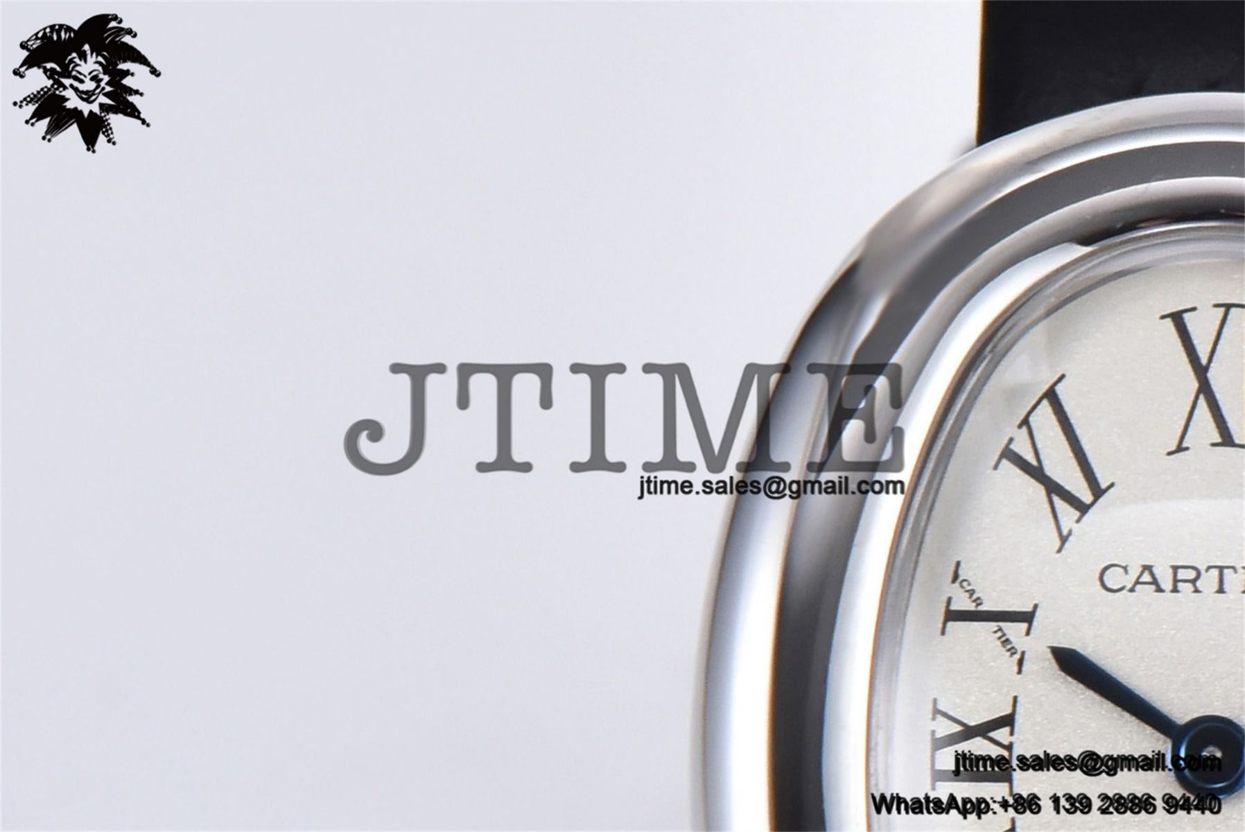 Baignoire Watch AF 1:1 Best Edition White Dial on Black Croco Strap RONDA Quartz - Image 21