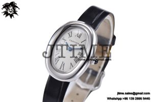 Baignoire Watch AF 1:1 Best Edition White Dial on Black Croco Strap RONDA Quartz