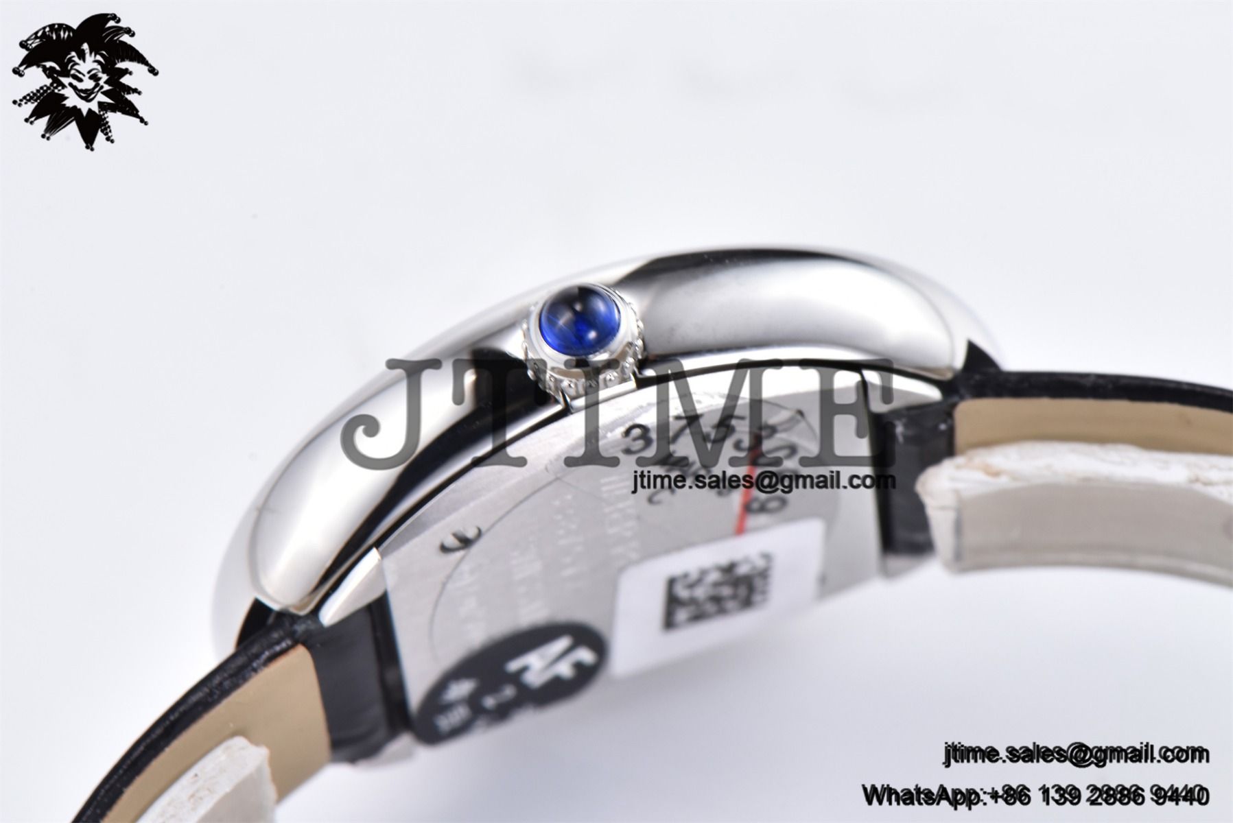 Baignoire Watch AF 1:1 Best Edition White Dial on Black Croco Strap RONDA Quartz - Image 16