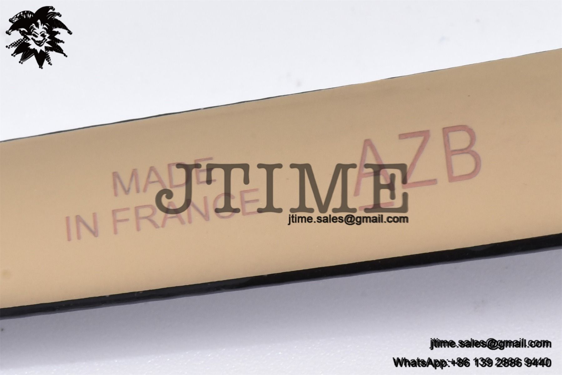 Baignoire Watch AF 1:1 Best Edition White Dial on Black Croco Strap RONDA Quartz - Image 23