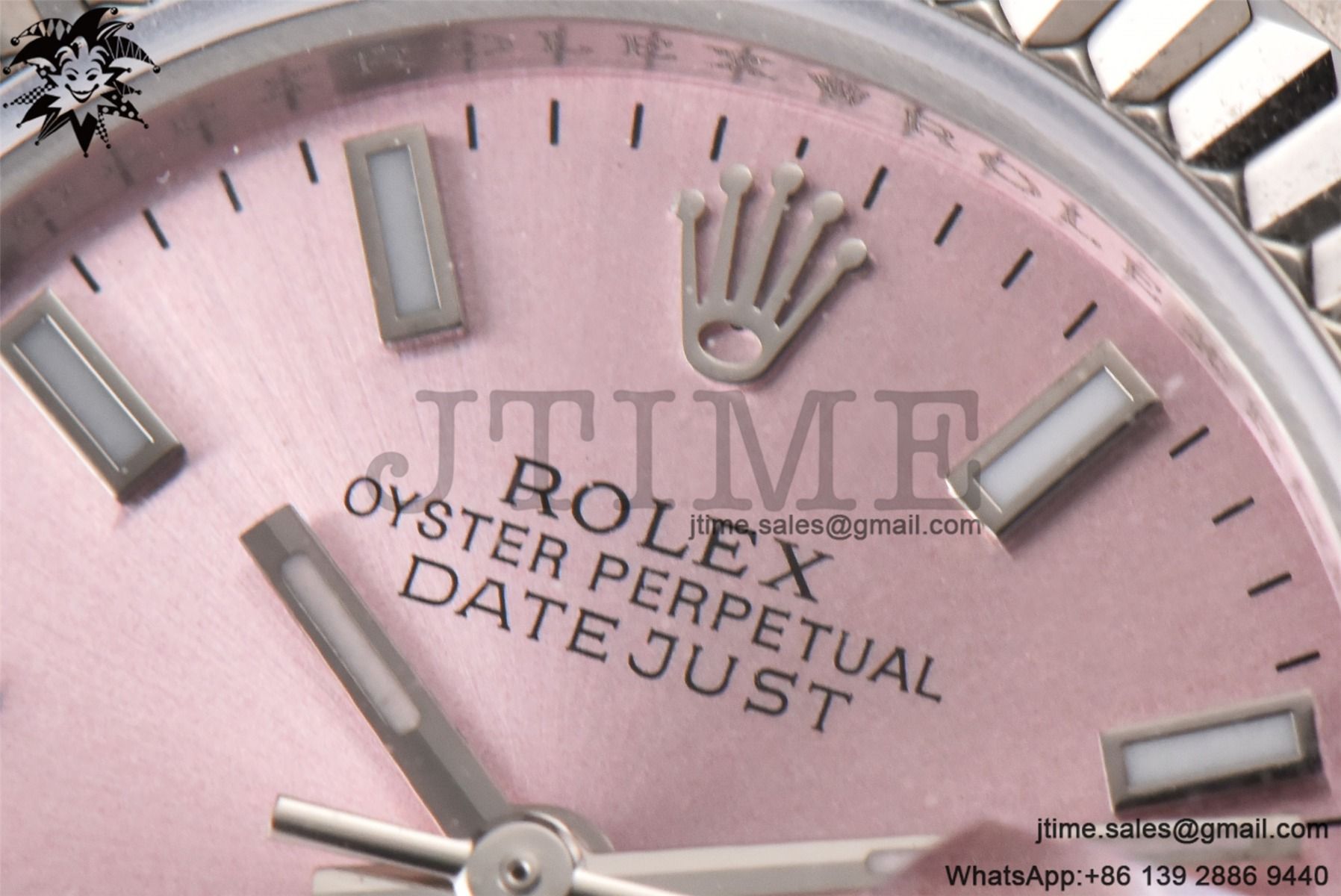 Datejust 28mm Ladies SS WF 1:1 Best Edition Pink Dial Bezel on SS Jubilee Bracelet A2236 - Image 14