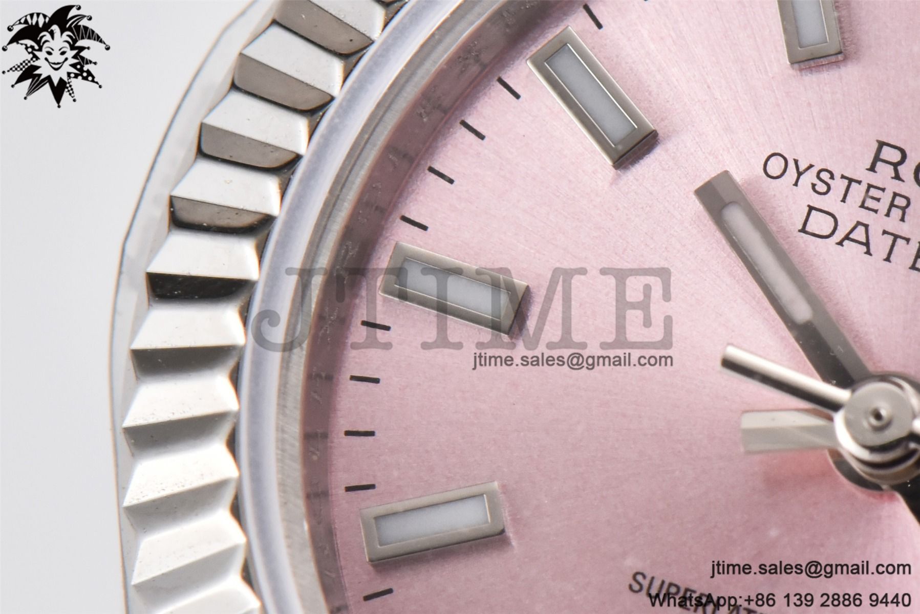 Datejust 28mm Ladies SS WF 1:1 Best Edition Pink Dial Bezel on SS Jubilee Bracelet A2236 - Image 16