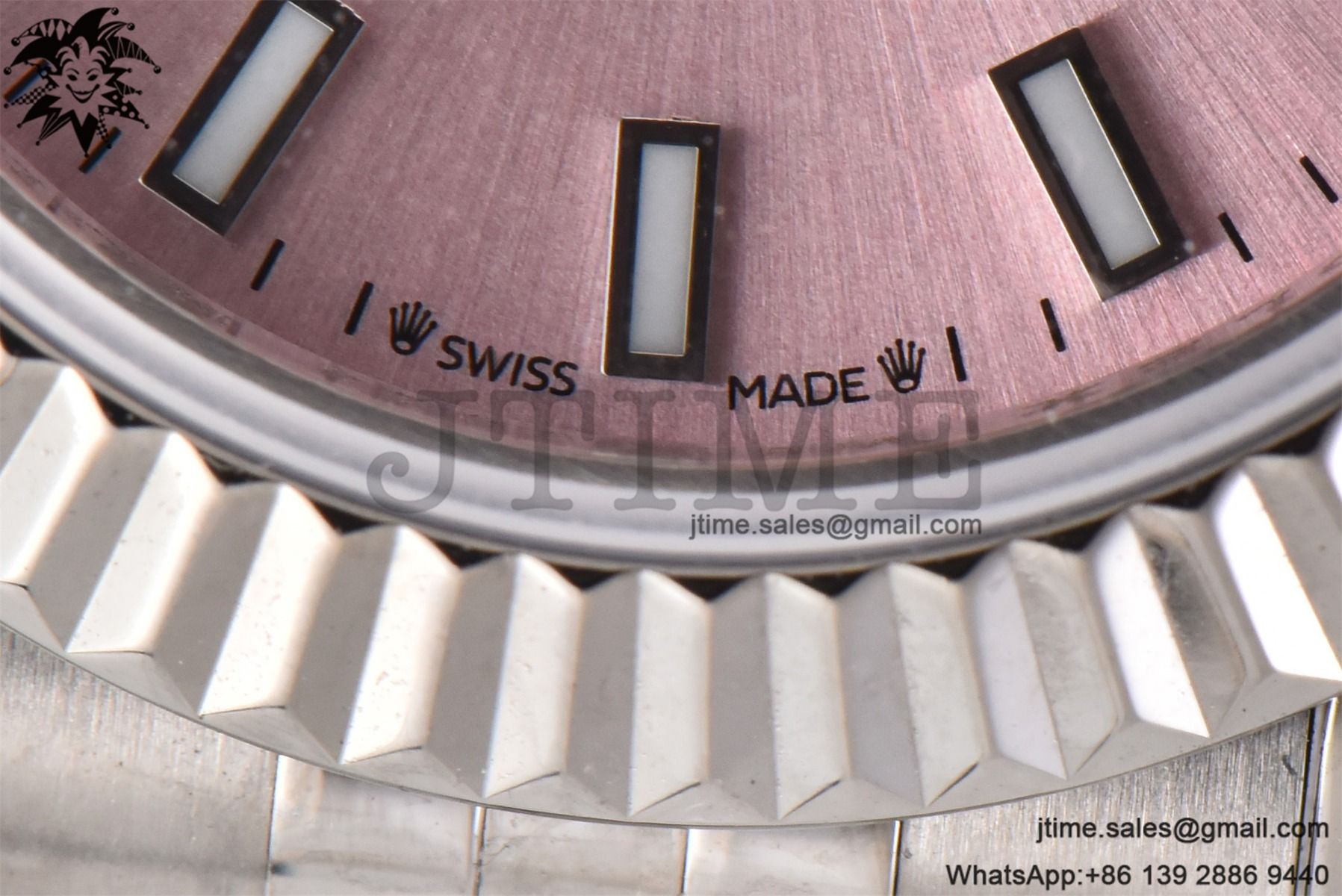Datejust 28mm Ladies SS WF 1:1 Best Edition Pink Dial Bezel on SS Jubilee Bracelet A2236 - Image 18