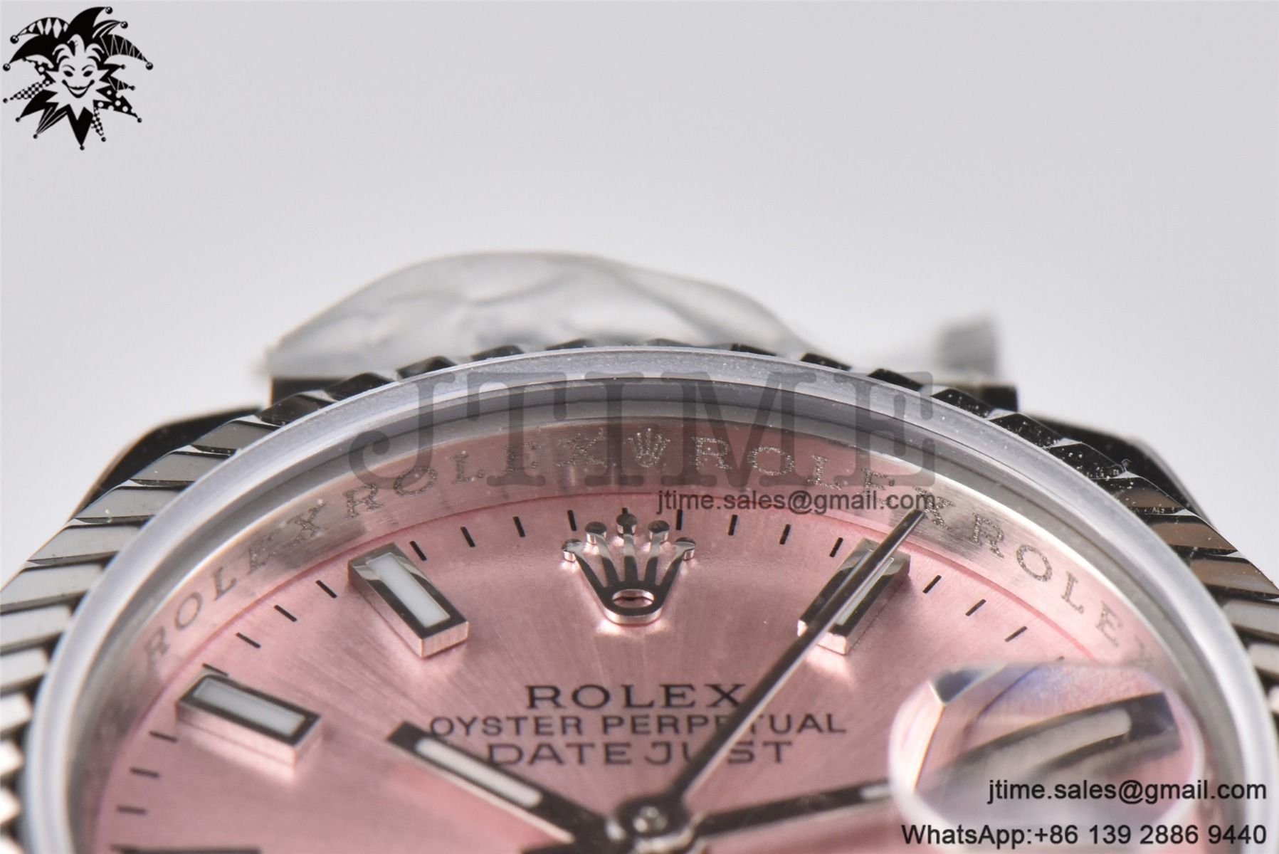 Datejust 28mm Ladies SS WF 1:1 Best Edition Pink Dial Bezel on SS Jubilee Bracelet A2236 - Image 20