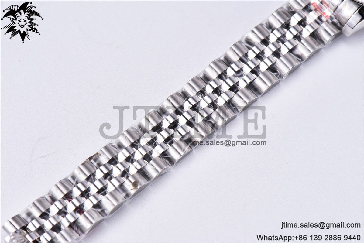 Ladies Datejust 31mm Fluted Bezel 904L Steel GMF Best Edition Pink MOP Dial Diamond Markers on Jubilee Bracelet A2671 - Image 24