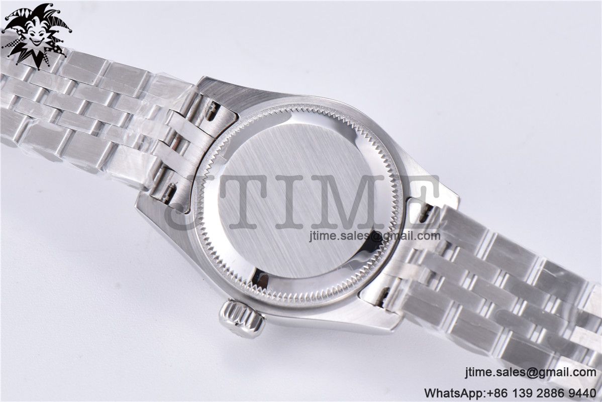 Ladies Datejust 31mm Fluted Bezel 904L Steel GMF Best Edition Pink MOP Dial Diamond Markers on Jubilee Bracelet A2671 - Image 22