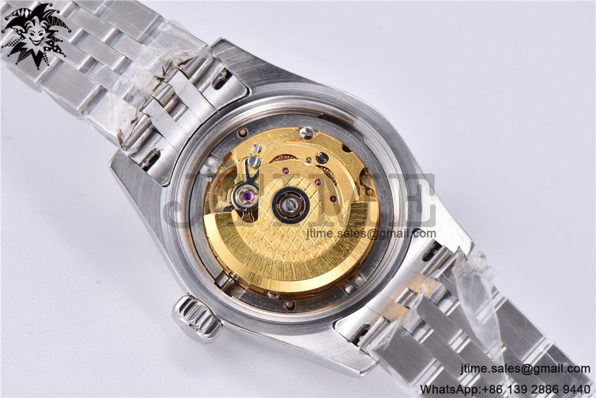 Ladies Datejust 31mm Fluted Bezel 904L Steel GMF Best Edition Pink MOP Dial Diamond Markers on Jubilee Bracelet A2671 - Image 20
