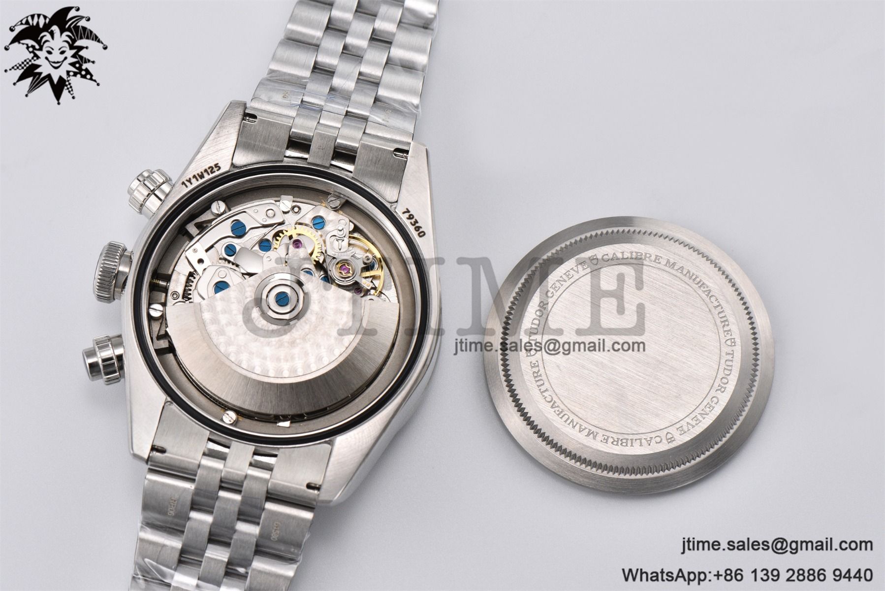 Black Bay Chrono SS ZF 1:1 Best Edition White Dial on SS Bracelet A7750 - Image 19