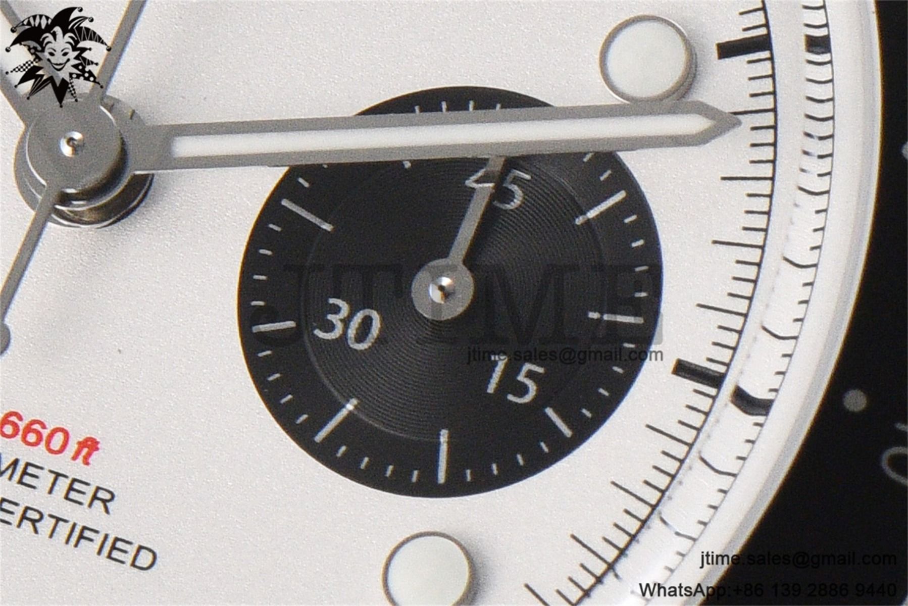 Black Bay Chrono SS ZF 1:1 Best Edition White Dial on SS Bracelet A7750 - Image 30