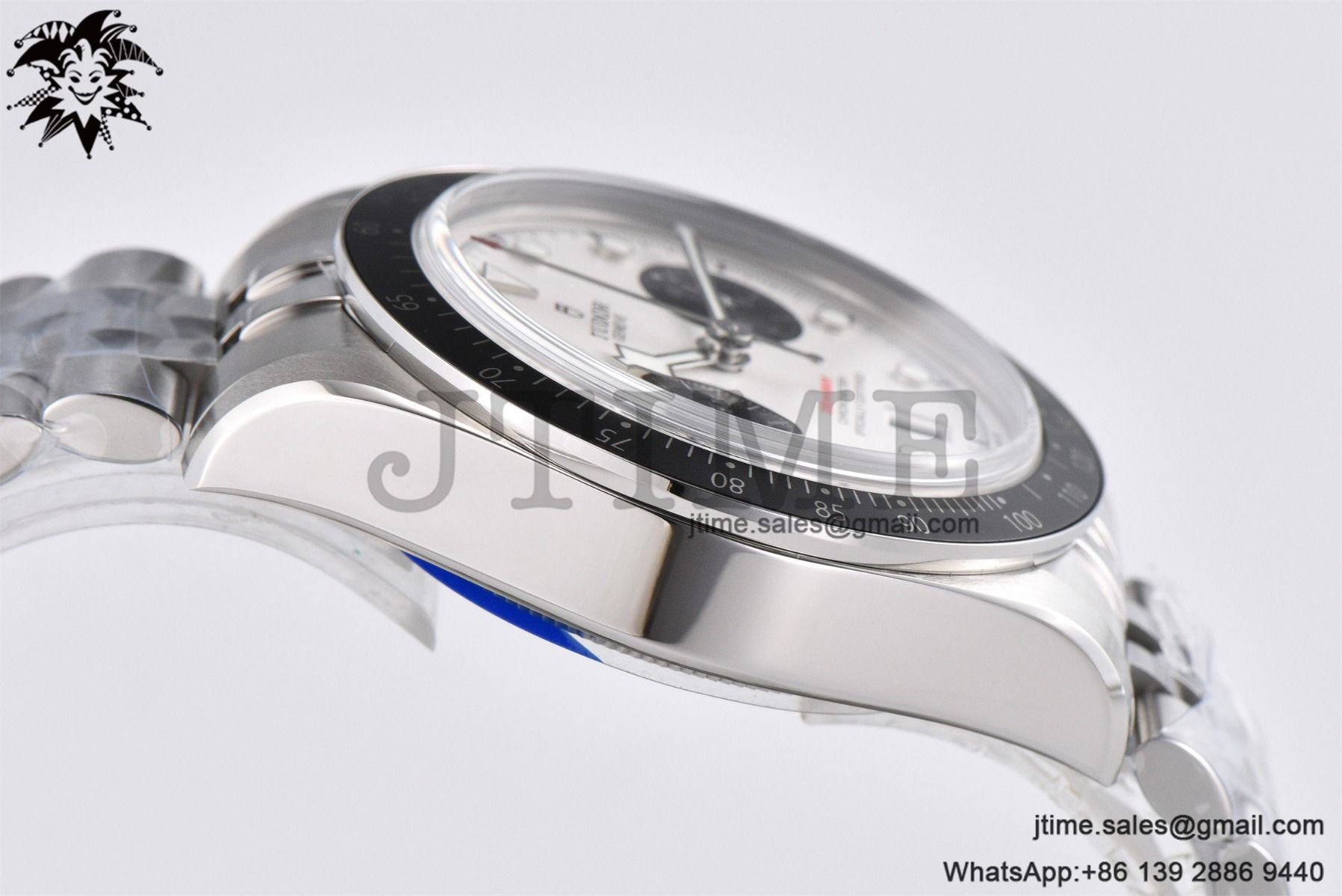 Black Bay Chrono SS ZF 1:1 Best Edition White Dial on SS Bracelet A7750 - Image 33