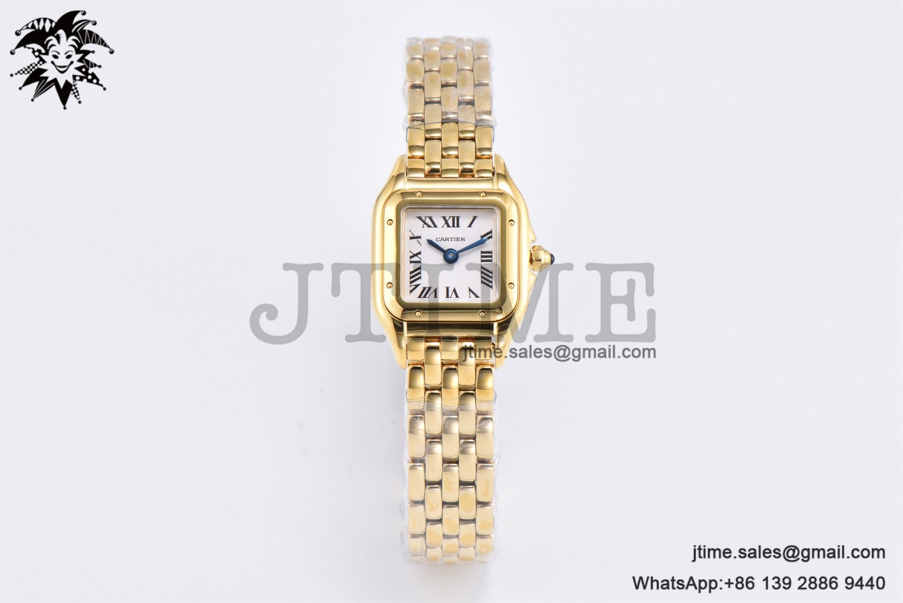 Panthère Mini 19mm BBA 1:1 Best Edition YG White Dial on YG Bracelet Ronda Quartz - Image 6