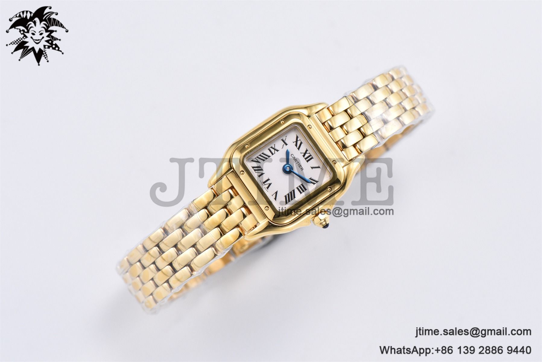 Panthère Mini 19mm BBA 1:1 Best Edition YG White Dial on YG Bracelet Ronda Quartz - Image 7