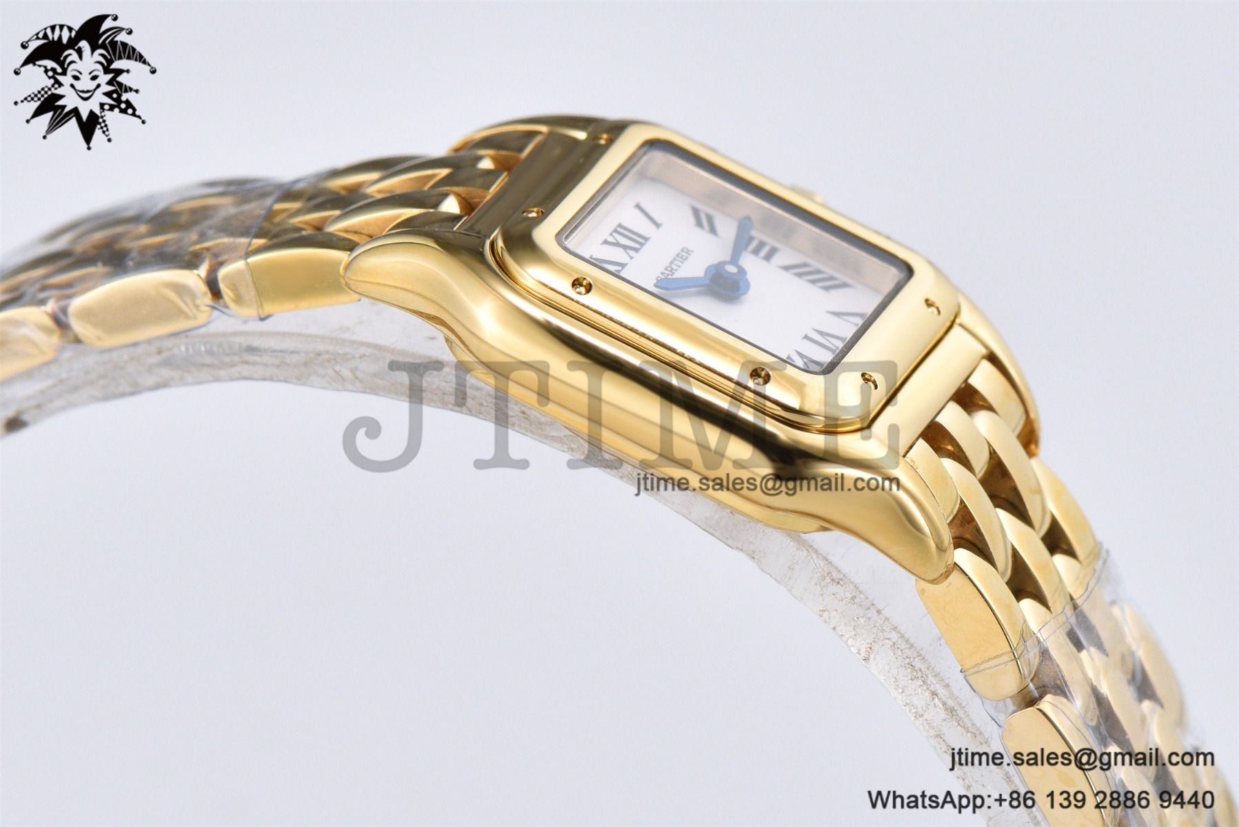Panthère Mini 19mm BBA 1:1 Best Edition YG White Dial on YG Bracelet Ronda Quartz - Image 14