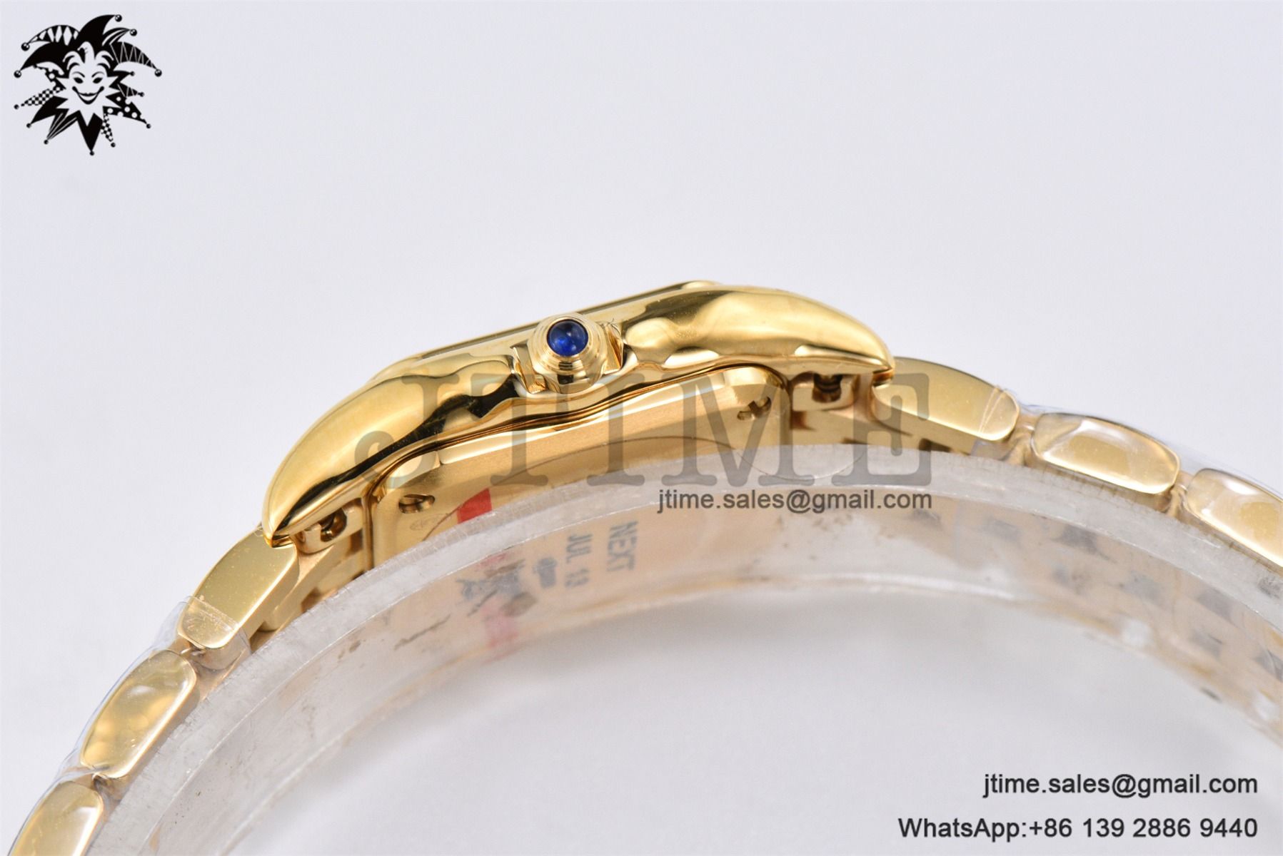 Panthère Mini 19mm BBA 1:1 Best Edition YG White Dial on YG Bracelet Ronda Quartz - Image 16