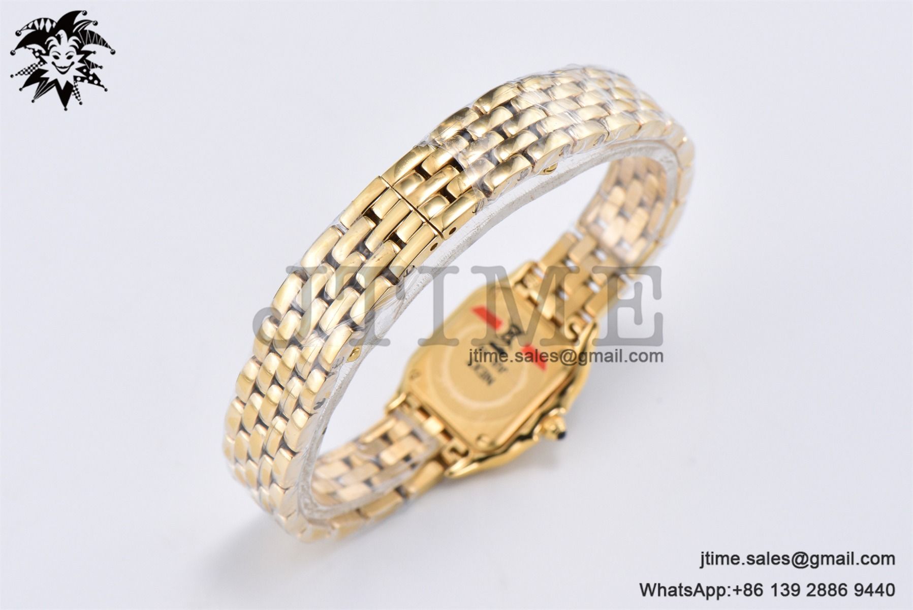 Panthère Mini 19mm BBA 1:1 Best Edition YG White Dial on YG Bracelet Ronda Quartz - Image 4