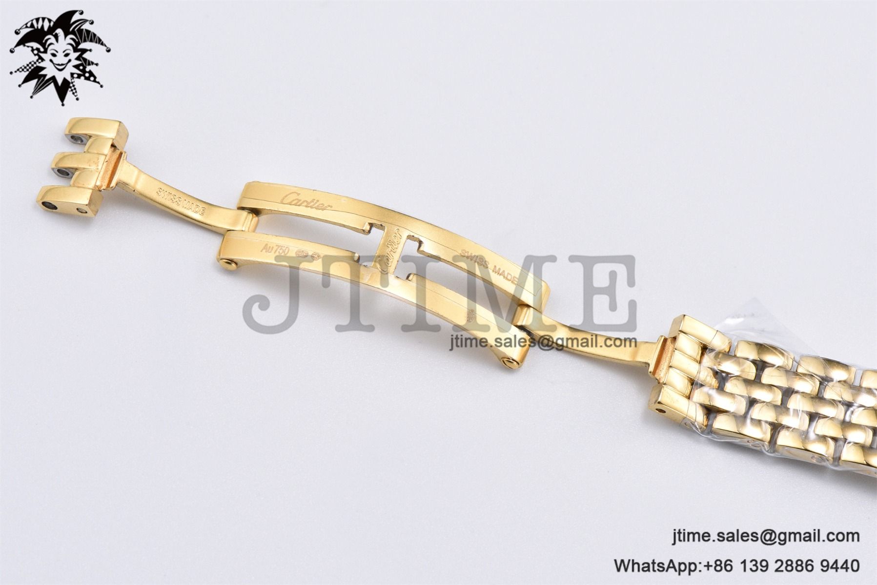 Panthère Mini 19mm BBA 1:1 Best Edition YG White Dial on YG Bracelet Ronda Quartz - Image 17