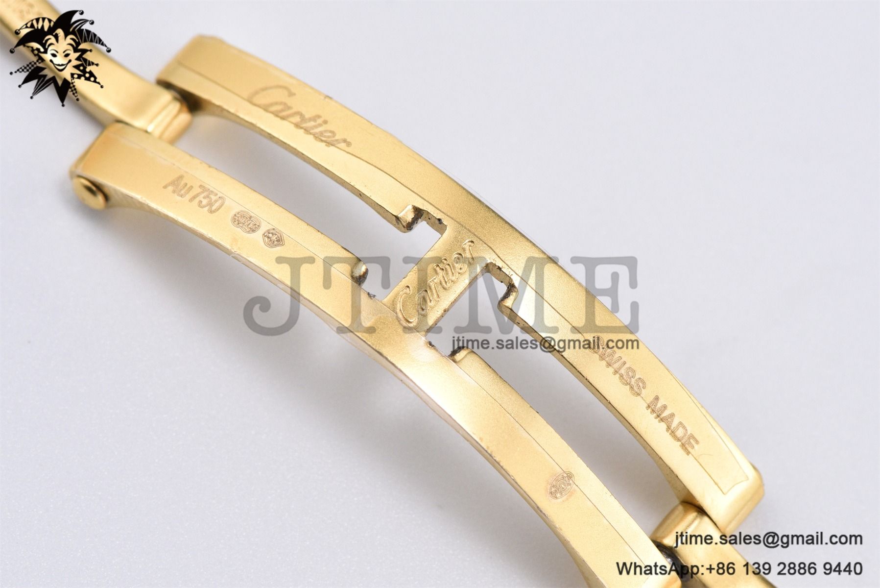 Panthère Mini 19mm BBA 1:1 Best Edition YG White Dial on YG Bracelet Ronda Quartz - Image 18