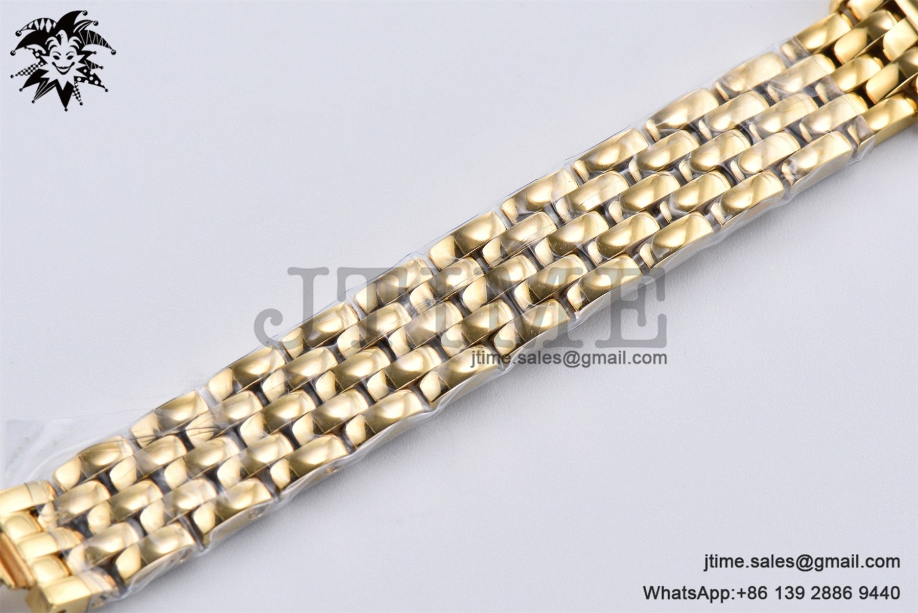 Panthère Mini 19mm BBA 1:1 Best Edition YG White Dial on YG Bracelet Ronda Quartz - Image 19