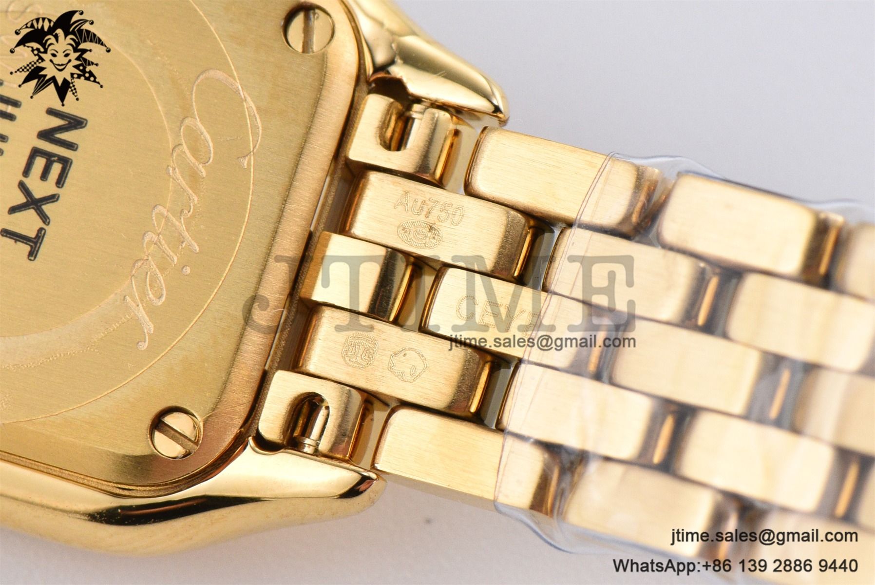Panthère Mini 19mm BBA 1:1 Best Edition YG White Dial on YG Bracelet Ronda Quartz - Image 2