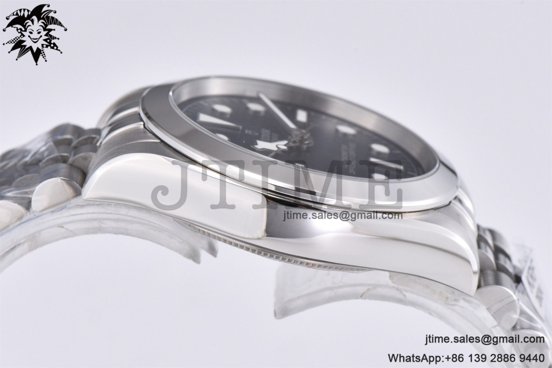 Black Bay 37mm SS KRF 1:1 Best Edition Blue Dial on Jubilee Bracelet A2824 - Image 17