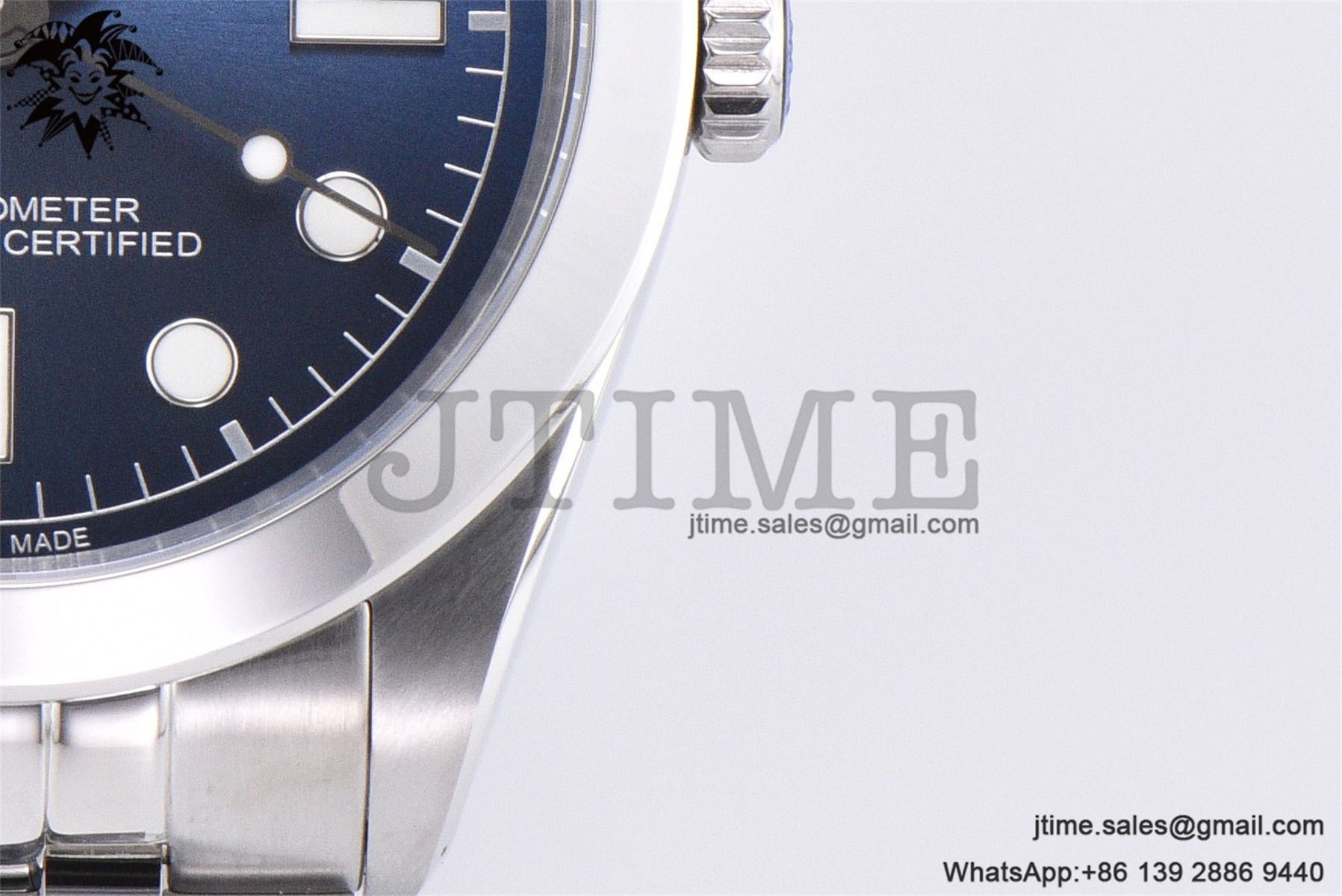 Black Bay 37mm SS KRF 1:1 Best Edition Blue Dial on Jubilee Bracelet A2824 - Image 5