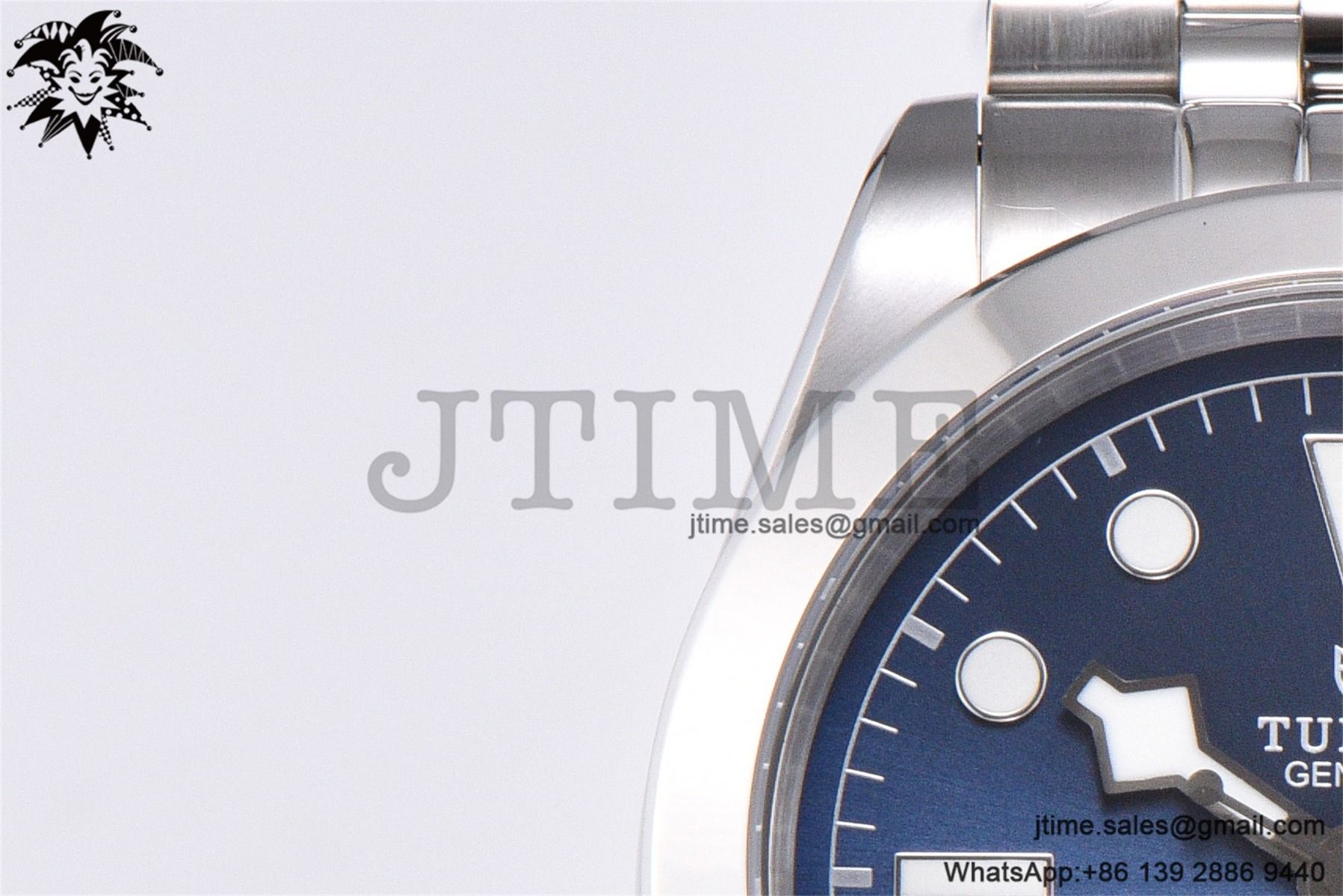 Black Bay 37mm SS KRF 1:1 Best Edition Blue Dial on Jubilee Bracelet A2824 - Image 15
