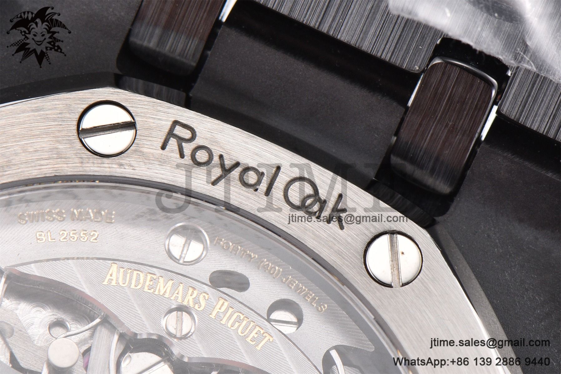 Royal Oak Chrono 26240 Black Ceramic APSF 1:1 Best Edition on Ceramic Bracelet SA4401 Super Clone V2 (Free Sprung) - Image 24